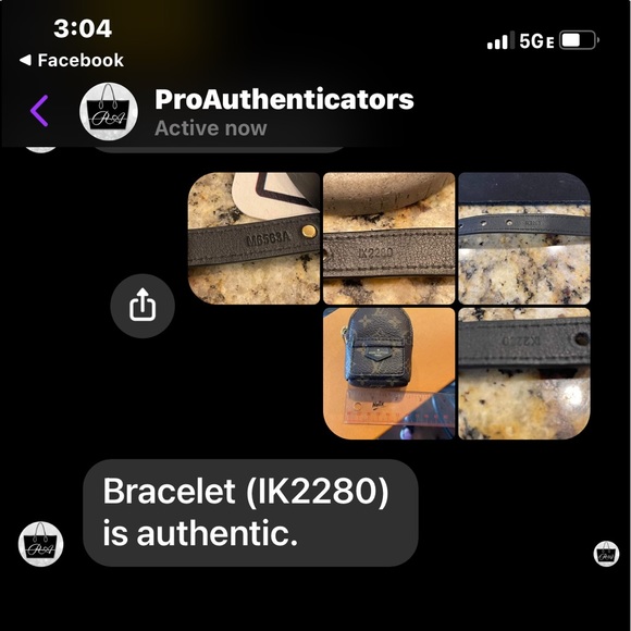 Authentic Louis Vuitton Party Palm Springs Bracelet (Authenticity Provided) - Picture 8 of 8